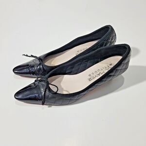 Paul Meyer ATTITUDES Womens Kitten Heels Shoes Black Sz 8B